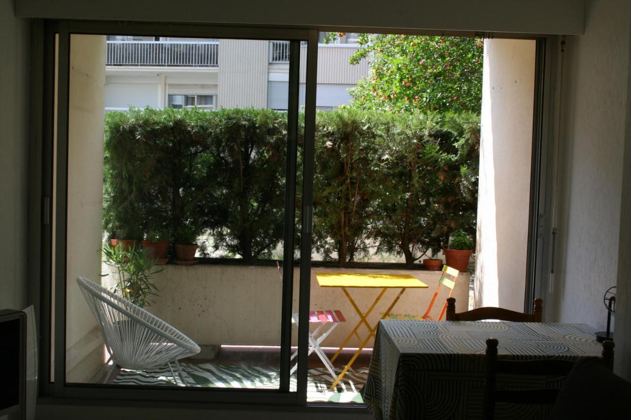 Studio Centre-Ville, Terrasse, Parking Montpellier Exterior foto